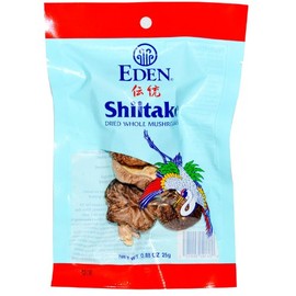 Eden Shiitake Mushrooms, 0.88 oz, Whole Dried