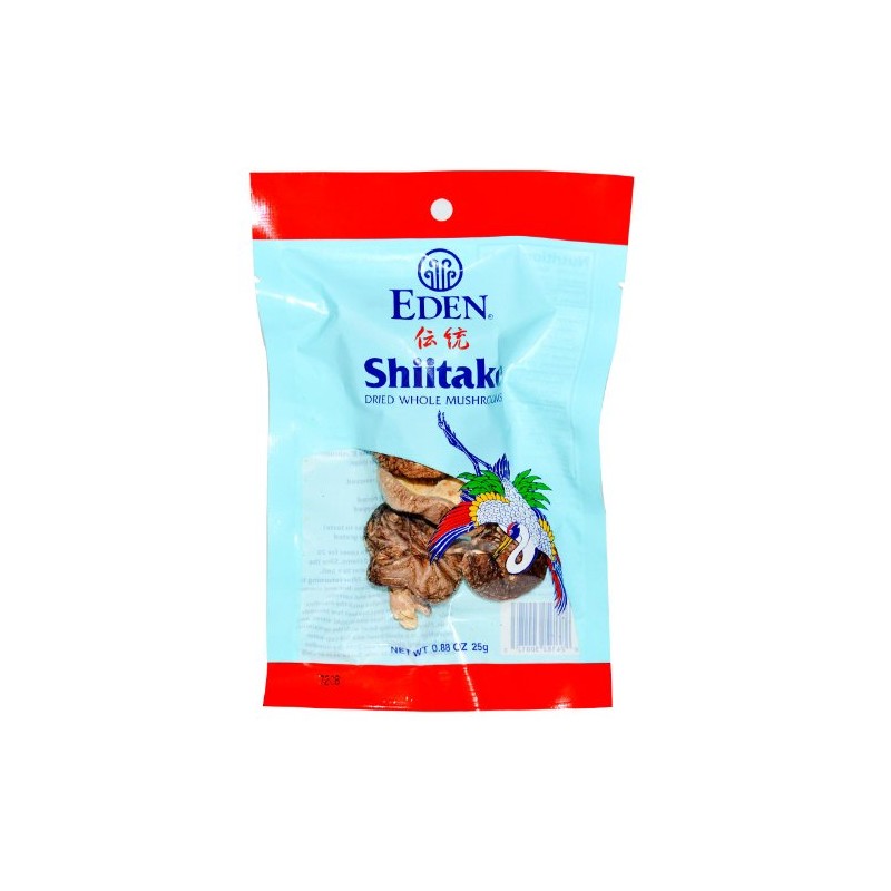Eden Shiitake Mushrooms, 0.88 oz, Whole Dried
