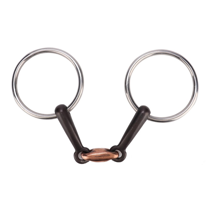 Durable Stainless Steel Ring Snaffle Mouth Horse Bit with Elliptical