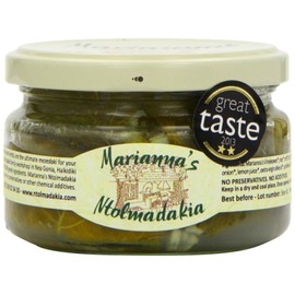 Marianna's Greek Organic Stuffed Vineleaves with Rice - Greek Dolmadakia 200 g