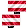 Austria Flag 3x5 FT Austrian Flag With Brass Grommets Fade