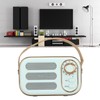 Bluetooth Speaker Stereo HiFi Sound USB Charging Retro Portable Wireless