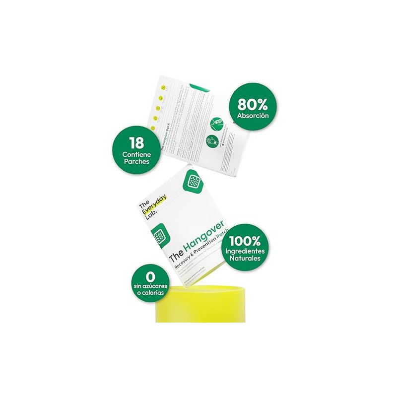 The Everyday Lab Parches Anti Cruda Recovery Vitaminas