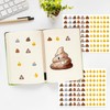 1150 Pieces Poop Pee Stickers for Potty Training, Poop Pee