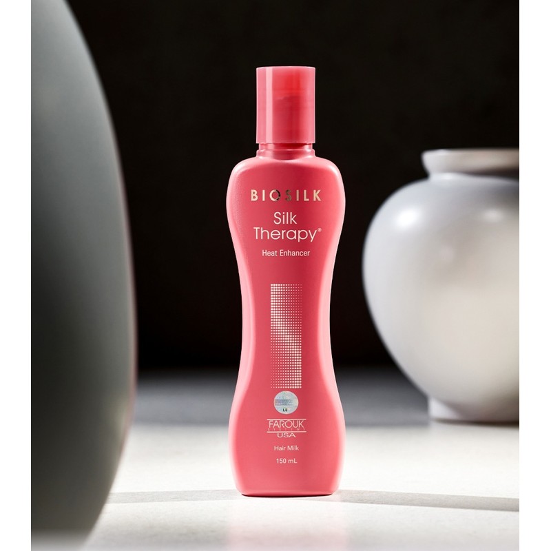 Silk Therapy Heat Enhancer Hair Strengthening Hair Milk, 150ml, 1