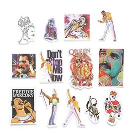 Freddie Mercury Queen Stickers 13 pcs Waterproof, sunroof. Laptop, Bike Decal
