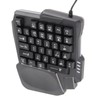 One Handed Gaming Keyboard 35 Keys Waterproof Wide Palm Rest