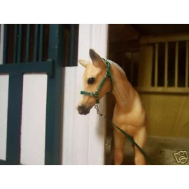 Jaapi FOREST *FOAL* halter w/lead-fit Breyer traditional foal or Classic model