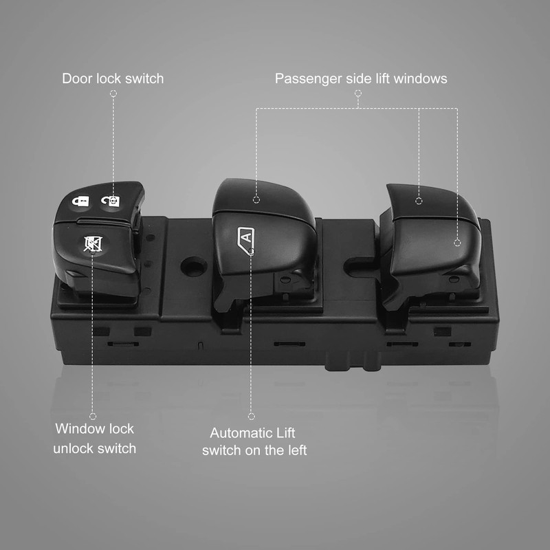 Master Power Window Control Switch Fit for Nissan Pathfinder Altima