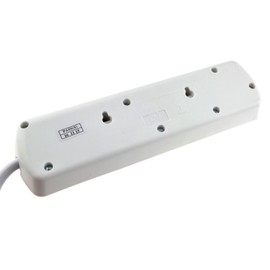 kenable 3 Gang Mains Extension Lead 3 Way UK Power Sockets Switched 10m [10 metres]