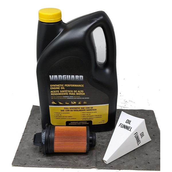 Briggs & Stratton Oil Change Kit for Vanguard 810cc and Big Block Engines with Oil Guard