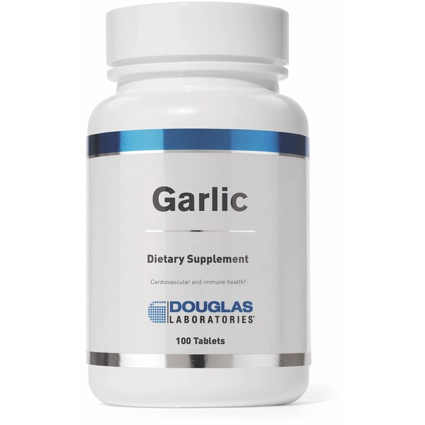 Douglas Laboratories Garlic (Odorless) | Supports Cardiovascular Health and Immunity | 100 Tablets