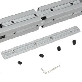 YXQ 4Pcs Straight Line Connector 3030 Series Inside 7 Inch Joint Bracket with M6 Screws for 8mm T Slot Aluminum Extrusion Profile