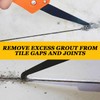 Pro Grout Scraping Rake Tool Floor Tile Grout Saw Sturdy