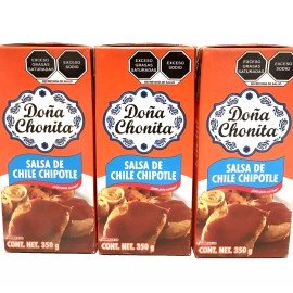 Doña Chonita 6-Pk Doña Chonita Salsa Chipotle 🇲🇽 Chipotle Spice Sauce 12oz/350gr.