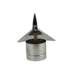 FAMCO Wind Directional Chimney Cap (Galvanized Steel, 9 Inch)