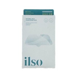 Ilso Natural Mild Clear Nose Pack 7g 5 sheets x 4 / 일소 네추럴 마일드 클리어 노우즈 팩 7g 5매 x 4개