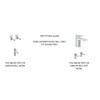 Kobe Professional Shower Head and Extra Long Hose Set for