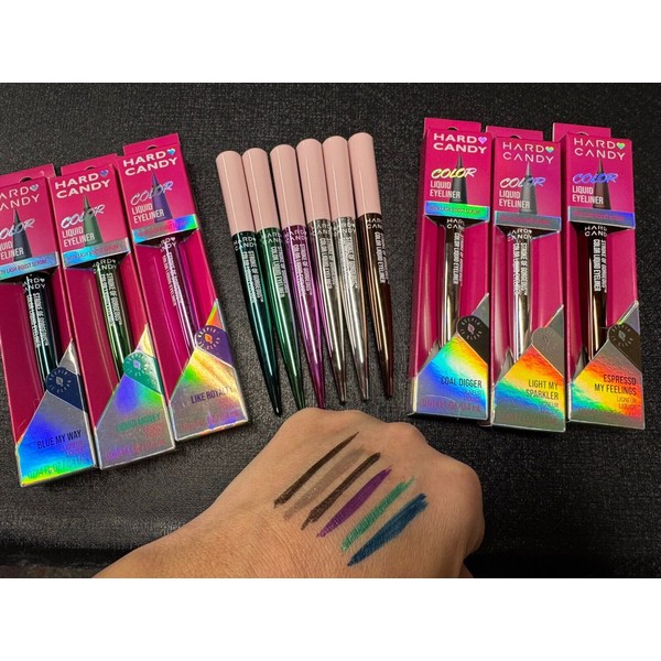 Hard Candy LOT 100 Hard Candy 6 SHADE Color Liquid