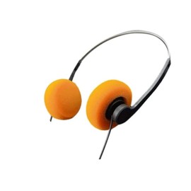 YuanHolumid Orange Retro Over-Ear Headphone, Lightweight Portable Headphone with Adjustable Headband,Lightweight Earphones, for Most Mobile Phones Playback Pevices Headphones,Electronics