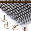 11-Piece 100 mm Torx Screwdriver Bit Set – Magnetic Star