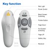 QUI Presentation Clicker Wireless Presenter Remote Clicker for PowerPoint Presentation