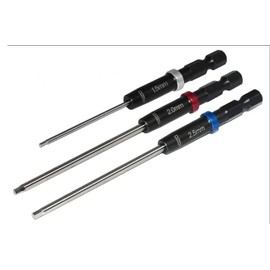 MIP MIP9612 Speed Tip™ Hex Driver Wrench Set Gen 2, Metric (3), 1.5mm, 2.0mm, &