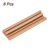 uxcell 6pcs Mini Hot Glue Sticks for Glue Gun 0.27