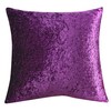 ZIMEL HOMES Pack of 2 Crushed Velvet Cushion Covers 43