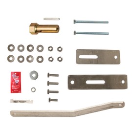 Extreme Max 3011.7237 Installation Kit for Generation 5 & 6 Boat Lift Boss Direct Drive Units - Fits Fulton - 1/2", 13 Pitch