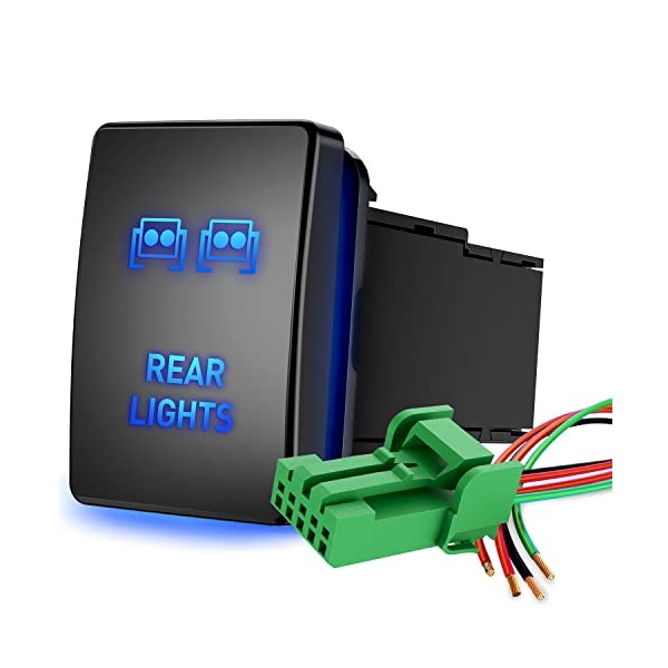 Nilight Nilight Rear Lights Push Button Switch 12V ON Off