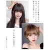 GFun Bangs Wig, Natural Side Bangs, Full Hand Plant, Partial