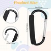 Stroller Hooks for Hanging Bags and Shopping, 5'' Large Stroller
