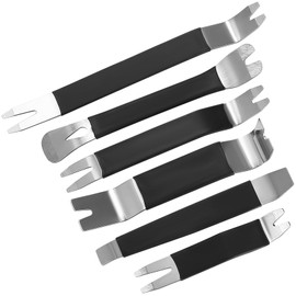 6 Pcs Car Trim Removal Tool Kit, Auto Trim Removal Tool Kit Set, Car Trim Removal Tools, Car Door Trim Panel Tools for Car Radio Audio Video Dashboard Car Auto Door Clip Panel Trim Removal Tool Kit