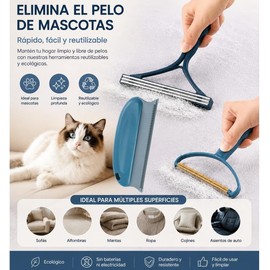 Kit 5 Piezas Removedor de Pelo de Mascotas MIYIHA CMQ5JT para Ropa, Alfombras y Sofás