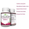 Péptidos de colágeno 60 cápsula 1000 mg hidrolizado antienvejecimiento (tipos
