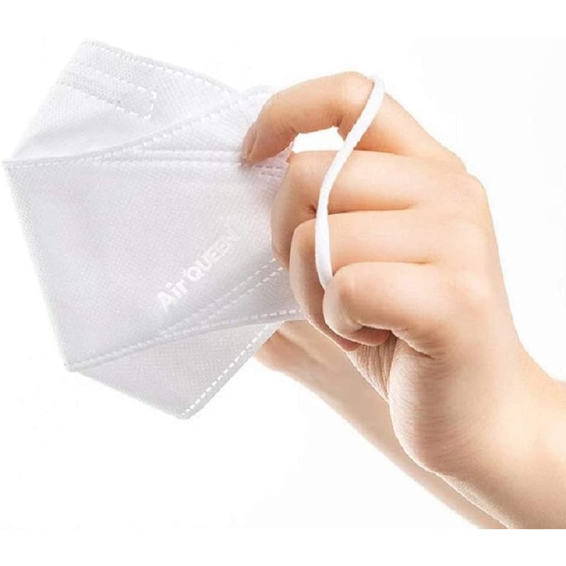 [2 Pack] [AirQueen] 3-Layers NanoFilter Face Safety Mask [Individually Packaged]