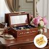 2Pcs Mini Solid Brass Hinges 90 Degree Jewelry Box Hinges