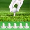 Rubber Golf Tees for Mats Adjustable Height Golf Simulator Tees,