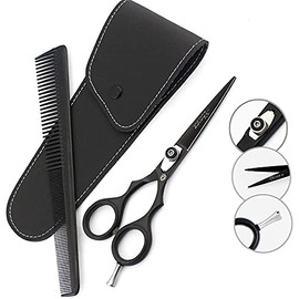 Professional Hairdressing Scissors Hair Scissor for Hairdressers Barbers Stainless Steel Hair Cutting Shears - For Salon Barbers, Men, Women, Children and Adults