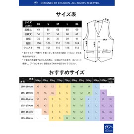 Enlision Men's Suit, Vest, & Tie 3-Piece Set w/ Pocket Square, Formal, Weddings, Paisley, Business Vest, Large Size, Waistcoat Fit, Gentlemen, Buckle Included - Casual golden