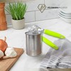 LION TOOLS - Abrelatas Destapador Manivela Acero Inoxidable Manual Cocina