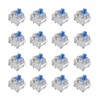 Mciepny Zhouwang 45pcs Clickers for 3D Prints Blue Clicky Keyboard