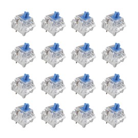 Mciepny Zhouwang 45pcs Clickers for 3D Prints Blue Clicky Keyboard Switches