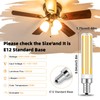 Megereet Updated Dimmable E12 LED Bulbs 100W 120W Incandescent Bulb
