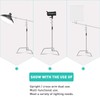 Lapgood Stainless Steel Heavy Duty C-Stand with Boom Arm,10.8ft/330cm Adjustable