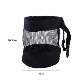 Kopida Durable Golf Ball Mesh Bag, Lightweight Nylon Mesh Drawstring Pouch for Golf Balls Holder Golf Tees Pouch