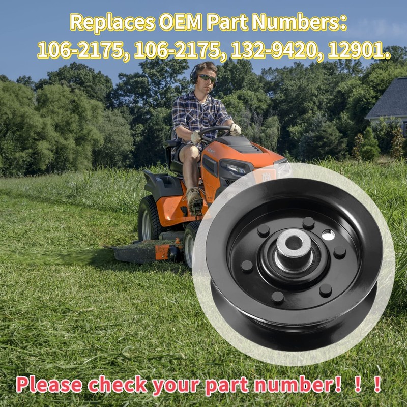 106-2175, 132-9420 Idler Pulley Compatible with Exmark Toro Timecutter SS5000