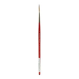 Winsor & Newton Sceptre Gold II Series 606 Short Handle Brush - Flat Wash 1"