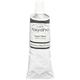 C.A.S. Paints AlkydPro Fast-Drying Oil Color Paint Tube, 70ml, Carbon Black